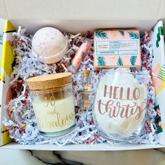 30 and Fabulous Signature Candle Spa Gift Box