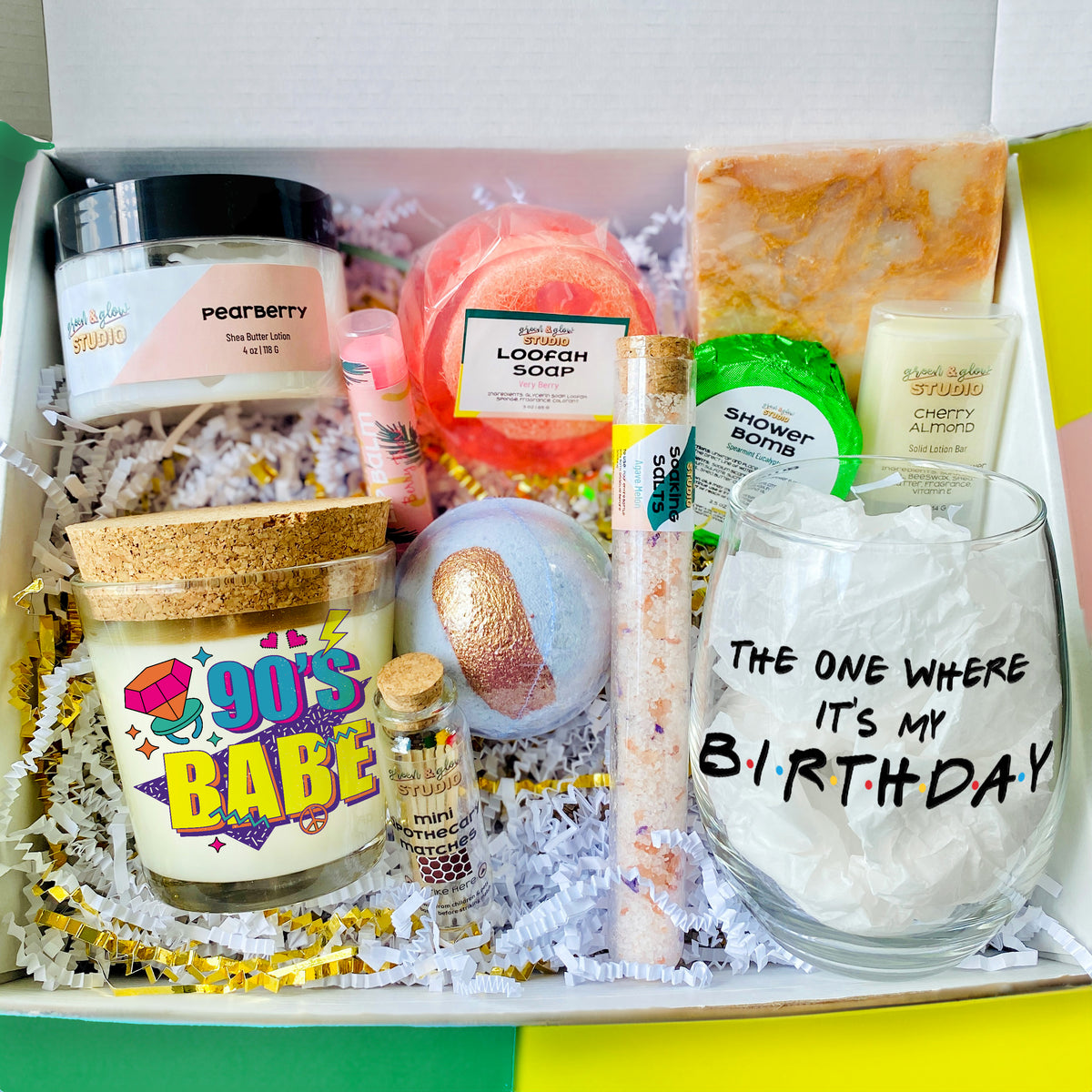 90's Babe Large Birthday Spa Gift Box