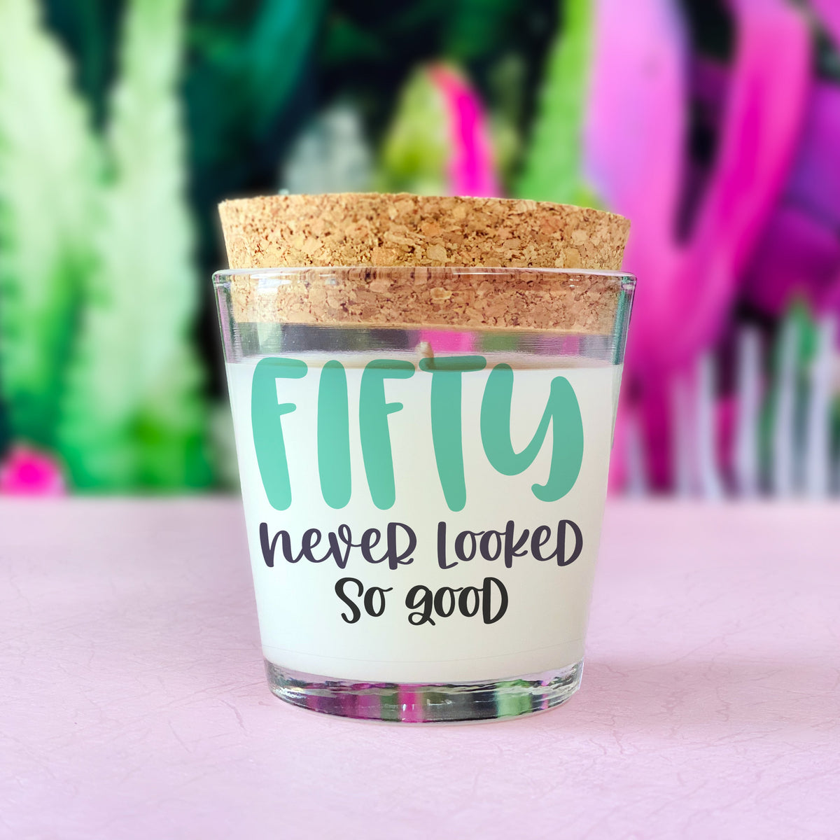 Fifty Never Looked So Good Coconut Wax Candle