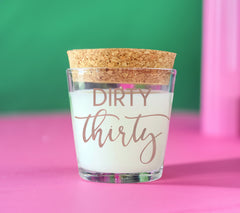 Dirty Thirty Signature Candle Spa Gift Box