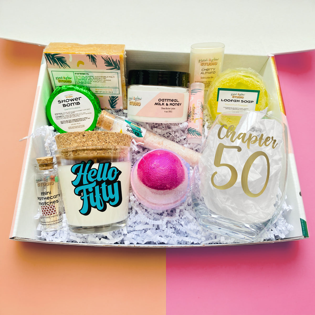 Chapter 50 Birthday Large Spa Gift Box