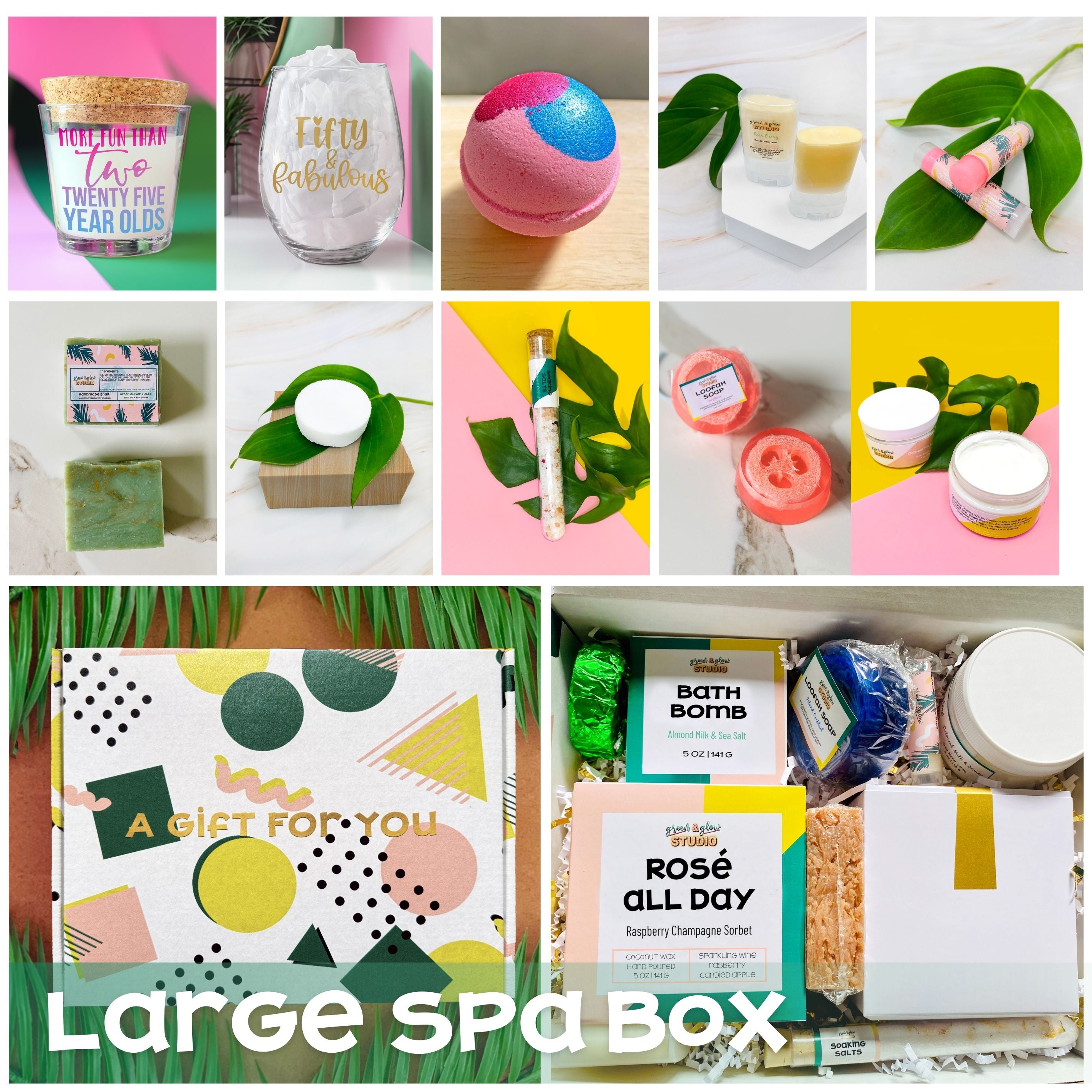 More Fun Than Two 25 Year Olds 50th Birthday Large Spa Box