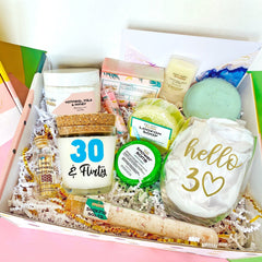 30 and Flirty Large Birthday Spa Box